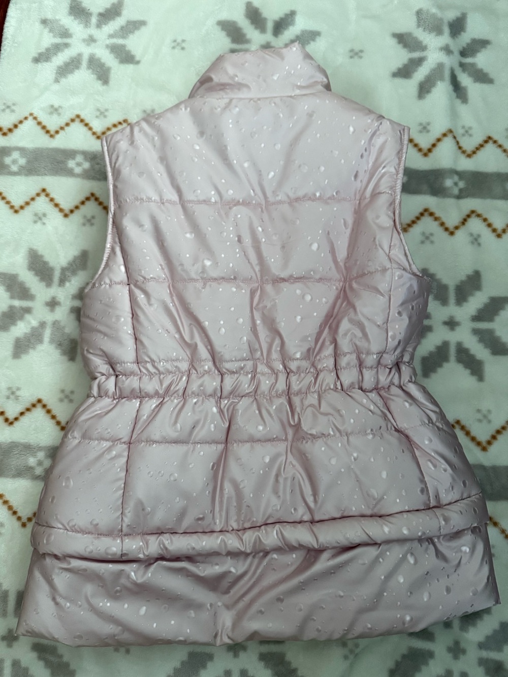 IMOGA Peony Pink Girls Vest with Rainy Dots Girls' Sz. 7 🌸✨ - Picture 5 of 5